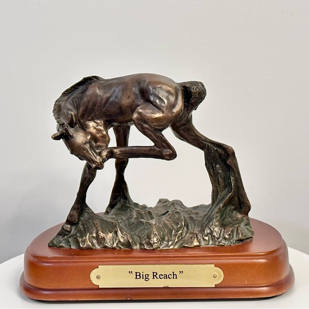 Montana Silversmiths BIG REACH Horse Foal Statue Western Equestrian Decor